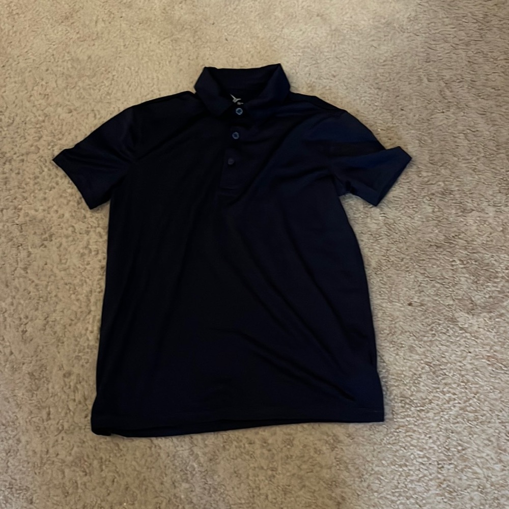 All Black collared shirt